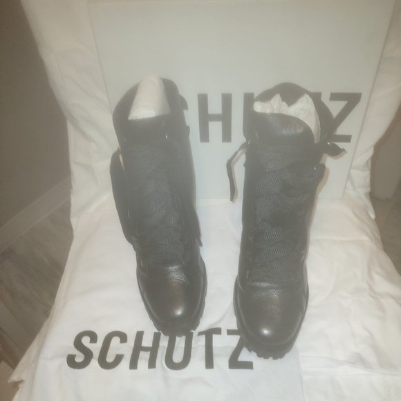 Schutz Boots - Zhara Bootie – Black size 10B - One time wear - Picture 1 of 9